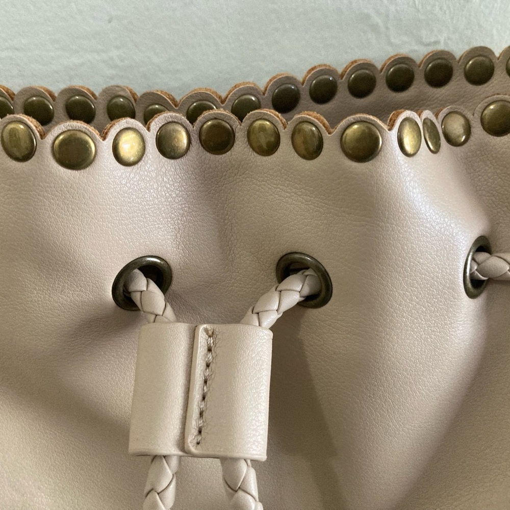 VENUS Beige and Brown Fringe Shoulder Bag - Picture 3 of 10